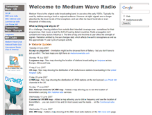 Tablet Screenshot of mediumwaveradio.com